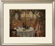 Table In Sunlight In The Garden by Henri Le Sidaner Limited Edition Print