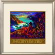 Hawaii Napali Kauai Coast Surf Poster by Rick Sharp Limited Edition Print