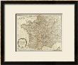 New Map Of The Kingdom Of France, C.1790 by Thomas Kitchin Limited Edition Pricing Art Print