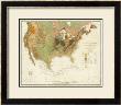 Geological Map Of The United States, C.1856 by Henry Darwin Rogers Limited Edition Print