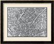 Plan Of Paris Ii, C.1730 by Louis Bretez Limited Edition Print