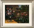 Vase De Fleurs Et Parterre De Tulipes, 1744 by Jean-Baptiste Oudry Limited Edition Print