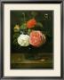 Bouquet De Roses Avec Papaillons Et Insectes by Jacob Fopsen Van Es Limited Edition Print