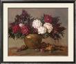 Peonies And Stock by Joe Anna Arnett Limited Edition Print