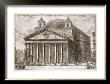 View Of The Pantheon, Rome by Giovanni Battista Piranesi Limited Edition Print