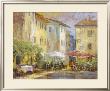Courtyard Cafe by Michael Longo Limited Edition Print
