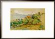 Landscape On The Mediterranean by Paul Cã©Zanne Limited Edition Print