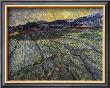 Enclosed Field With Rising Sun, Saint-Remy by Vincent Van Gogh Limited Edition Print