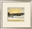 Sunset And Fog At Eragny by Camille Pissarro Limited Edition Pricing Art Print
