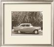 Car And Palm Trees by Nelson Figueredo Limited Edition Print