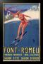 Font-Remeu, Saison D'hiver by Achille Luciano Mauzan Limited Edition Print
