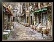 Rue Des Cafes by Mark St. John Limited Edition Pricing Art Print