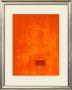 Untitled, C.1991 (Orange) by Jürgen Wegner Limited Edition Pricing Art Print