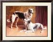 Hounds In An Interior by Carl Reichert Limited Edition Pricing Art Print