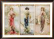 Three Silk Panels by Gaspar Camps Limited Edition Pricing Art Print