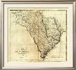 State Of South Carolina, C.1795 by Mathew Carey Limited Edition Print