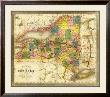 State Of New York, C.1840 by David H. Burr Limited Edition Print