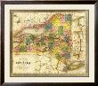 State Of New York, C.1840 by David H. Burr Limited Edition Pricing Art Print