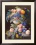 Grapes, Peaches And Plums by Pierre-Joseph Redoute Limited Edition Print