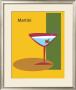 Martini In Yellow by Atom Limited Edition Print