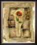 Gilded Poppy Ii by Jennifer Goldberger Limited Edition Print