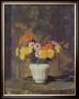 Zinnias And Marigolds by Hermann Dudley Murphy Limited Edition Print