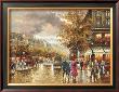 Vintage Street Scene by Richards Limited Edition Print