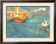 Boats In Harbor I by George Lambert Limited Edition Pricing Art Print