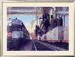 Ny Central Water Level Route Poster by Raymond Savignac Limited Edition Print