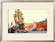 Whitby: Captain Cook Embarking by Fred Taylor Limited Edition Print