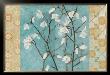 Patterned Magnolia Branch by Kathrine Lovell Limited Edition Print