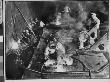 Helmeted Women Busy Welding Seams On A Deck Section Of An Aircraft Carrier At Shipyard by Margaret Bourke-White Limited Edition Print