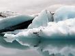 The Ice-Dammed Lake, Jokulsarlon In Iceland by Atli Mar Hafsteinsson Limited Edition Print