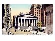 Subtreasury, Nassau And Wall Street, New York City by John Tenniel Limited Edition Print