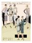 Fashion Dresses In The Late 1920 by William Hole Limited Edition Print