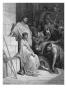 Jesus Is Mocked By Roman Soldiers Before The Crucifixion, Matthew Xxvii 27-31 by Gustave Dore Limited Edition Print