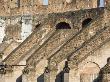 Supporting Walls That Would Have Been Under Tiered Seating At The Colosseum, Rome, Italy by David Clapp Limited Edition Print