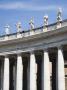 Statues St Peter's, Piazza Di San Pietro, Vatican City, Rome, Italy by David Clapp Limited Edition Print