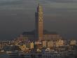 Dawn View Over Casablanca And Hassan Ii Mosque, Morocco by Natalie Tepper Limited Edition Print