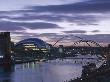 The Sage Gateshead And Tyne Bridges, Newcastle Upon Tyne, England by Richard Bryant Limited Edition Print