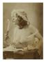 L'actrice Jane Renouardt Assise À Un Écritoire by Charles Reutlinger Limited Edition Pricing Art Print