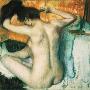 Woman Combing Her Hair by Edgard Degas Limited Edition Print