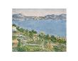 View Of The Marseille Gulf From L'estaque, Circa 1878-1879 by Paul Cézanne Limited Edition Pricing Art Print