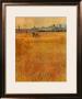 Oat Field With A View Of Arles by Vincent Van Gogh Limited Edition Print