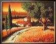 Tuscan Landscape by Santo De Vita Limited Edition Print
