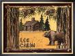 Log Cabin Bear by Anita Phillips Limited Edition Print