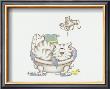 Bathroom Cats Iv by A. Langston Limited Edition Print