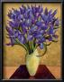 Blue Iris Bouquet by Shelly Bartek Limited Edition Pricing Art Print