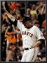 Texas Rangers V San Francisco Giants, Game 2: Aubrey Huff by Justin Sullivan Limited Edition Print