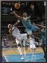 New Orleans Hornets V Dallas Mavericks: Jason Terry And Chris Paul by Danny Bollinger Limited Edition Print